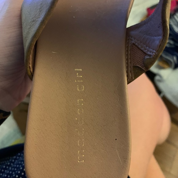 Double Strap Leather Espadrille Size 8 - Picture 9 of 9